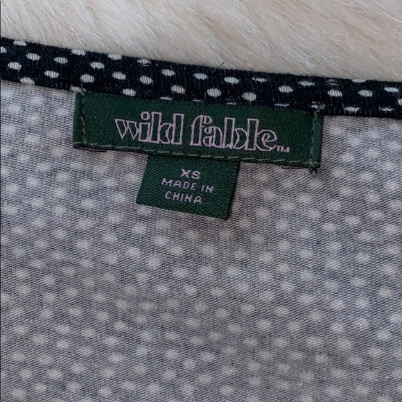 Polka Dot Crop Tee - Picture 2 of 2